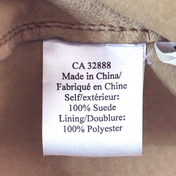 Vintage suede snap down Western blouse, SKOTTS SUEDE, Washable, Size M - Picture 11 of 11